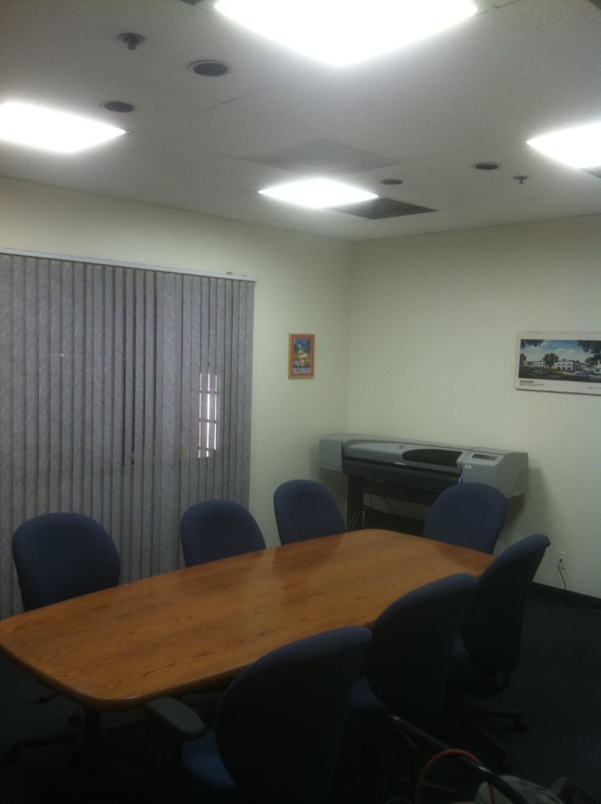  new 2x2 LED fixtures